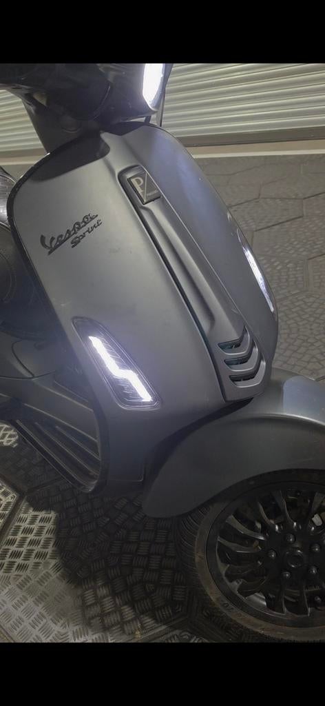 Vespa sprint 200, Ophalen, Benzine