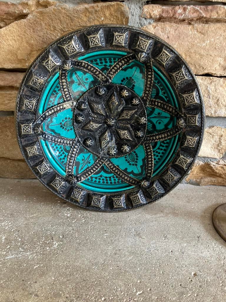 Vintage Authentieke Marokkaans wandbord Assif Safi, Ophalen of Verzenden