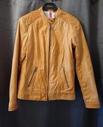 Vintage Jas Lams Leer Dames 40, Ophalen of Verzenden, Gedragen, Maat 38/40 (M), Bruin