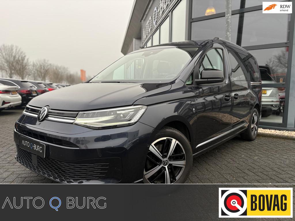 Volkswagen Caddy Maxi 2.0 TDI | 7 Pers | Stoelverwarming | C, Voorwielaandrijving, Gebruikt, Zwart, Blauw