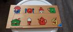 Vintage houten puzzel noppenpuzzel Otto Maier Ravensburger, Ophalen of Verzenden, Gebruikt, Overige typen