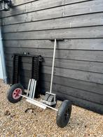 Visplateau + transportkar, Ophalen of Verzenden, Zo goed als nieuw