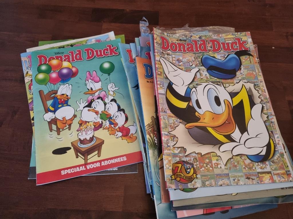 Donald Duck jaargang 2022, Meerdere stripboeken, Ophalen, Gelezen