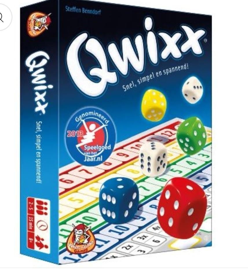 Qwixx dobbelspel, Ophalen of Verzenden, Nieuw, White Goblin Games