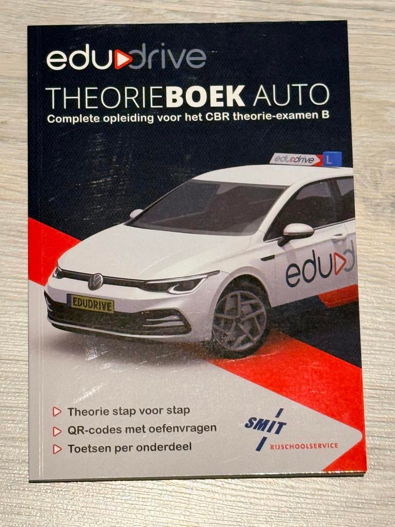 EduDrive Theorieboek Auto met online lessen, Verzenden, Zo goed als nieuw, Algemeen