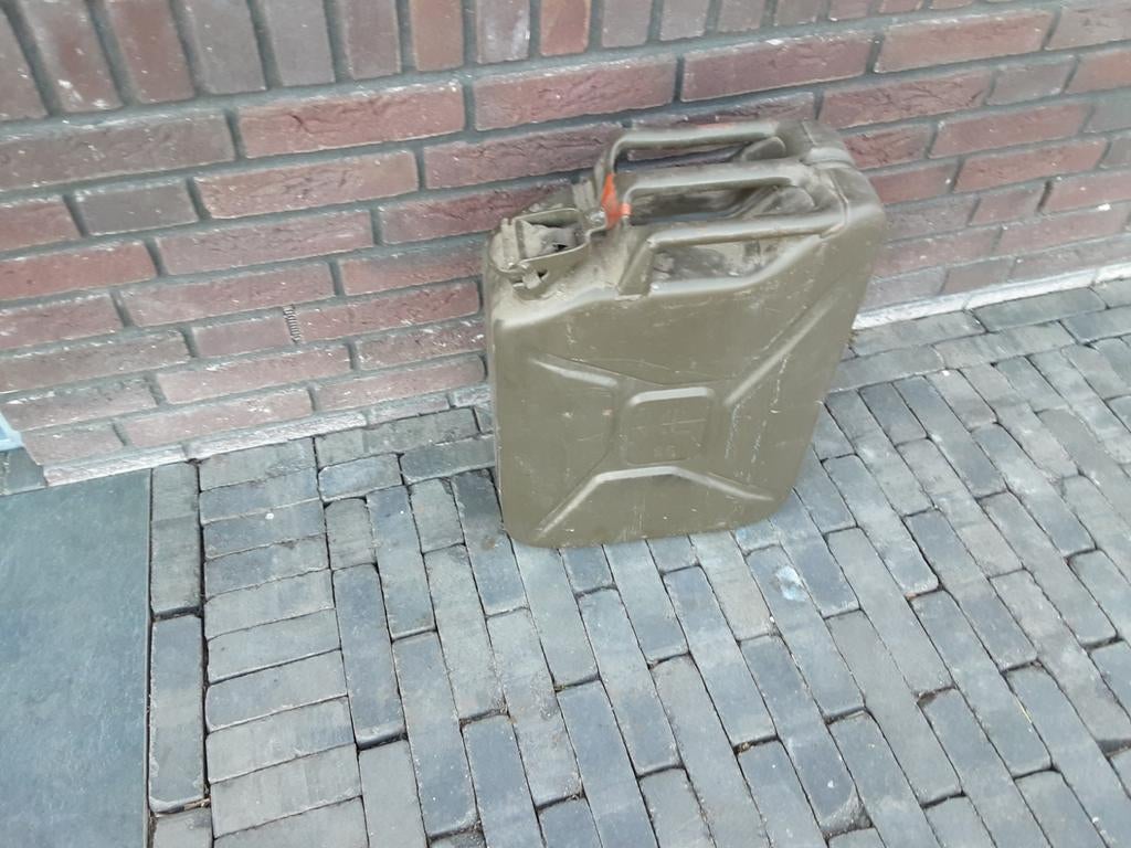 Echte leger jerrycan, Ophalen of Verzenden, Landmacht, Nederland