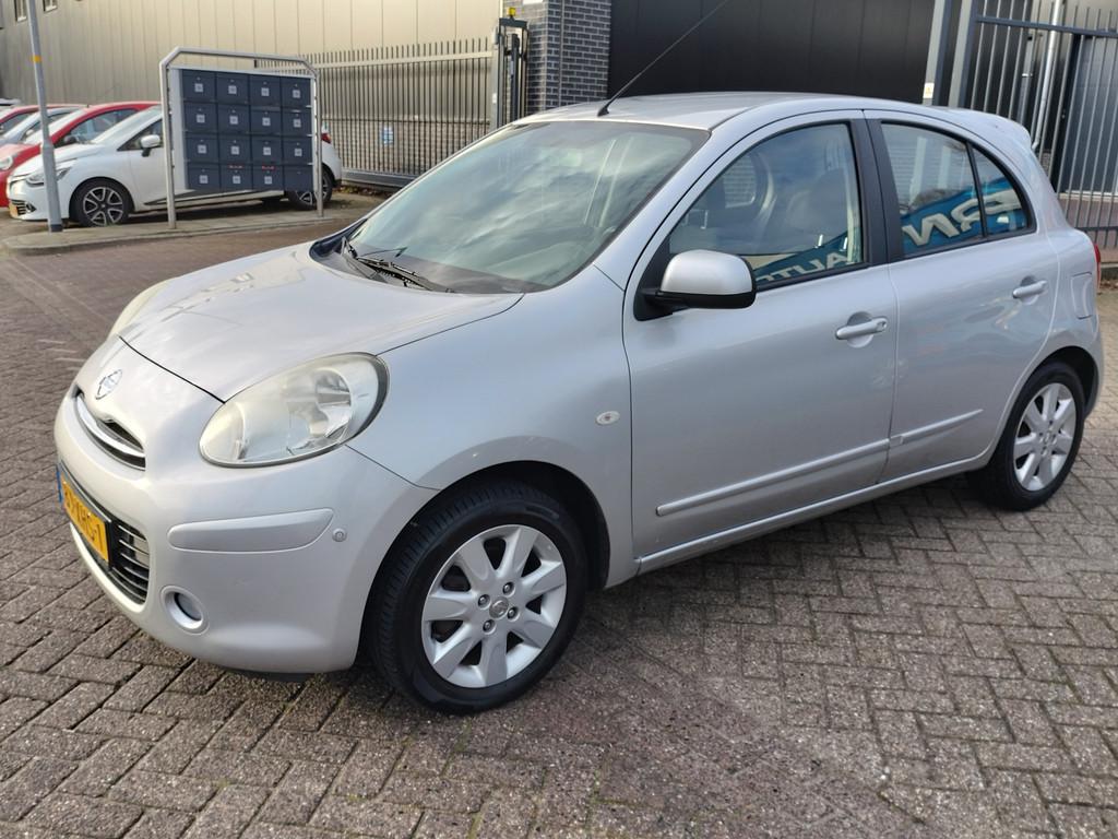 Nissan Micra 1.2 DIG-S Connect Edition Airco 15'' L.M.V Nw A, Auto's, Voorwielaandrijving, Euro 5, Stof, 1198 cc