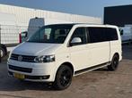 Volkswagen Transporter 2.0 TDI L2H1 DC 5p MARGE 140pk Automa, Auto's, Euro 5, Stof, Gebruikt, Zwart