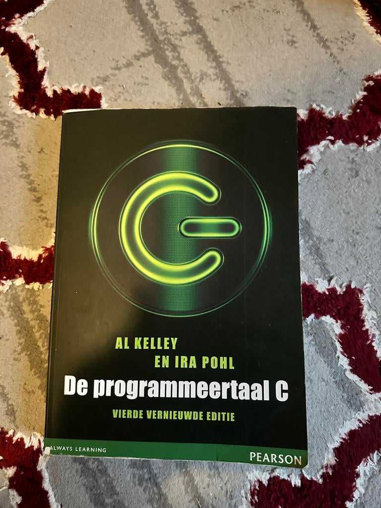 A. Kelley - De programmeertaal C, Boeken, Ophalen of Verzenden, Zo goed als nieuw, A. Kelley; I. Pohl, Nederlands