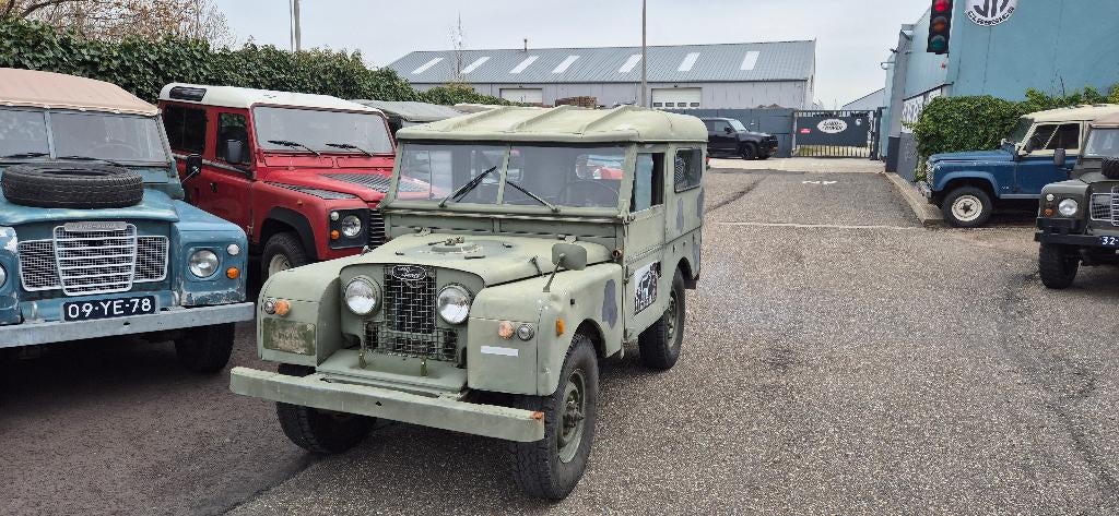 Landrover 86 1956 perfect chassis!!, Auto's, 4 cilinders, 7 stoelen, Bedrijf, Handgeschakeld