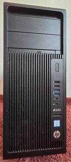 Snelle HP Z240 Tower met Krachtige i7 PC 16 Gb Ram 3 TB HDD, Met monitor, HP Z Series, Refurbished, Ophalen of Verzenden