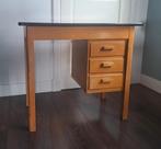 Bruynzeel Piet Zwart (Kinder)Bureautje Vintage met 3 lades, Ophalen, Gebruikt, Bureau