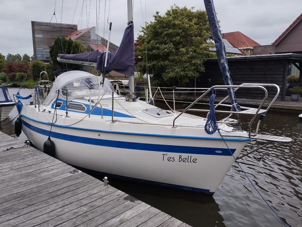 25 voet TES 678BT uit 2005, Watersport en Boten, Kajuitzeilboten en Zeiljachten, Ophalen, Zo goed als nieuw, Tourjacht of Cruiser