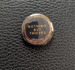 Nothing But Thieves – 25 mm button – Zwart/Goud, Ophalen of Verzenden, Nieuw, Overige typen