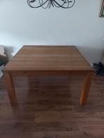 Eikenhouten Eettafel - Vierkant - 140x140 cm, Huis en Inrichting, Tafels | Eettafels, Ophalen, Gebruikt, Vijf personen of meer