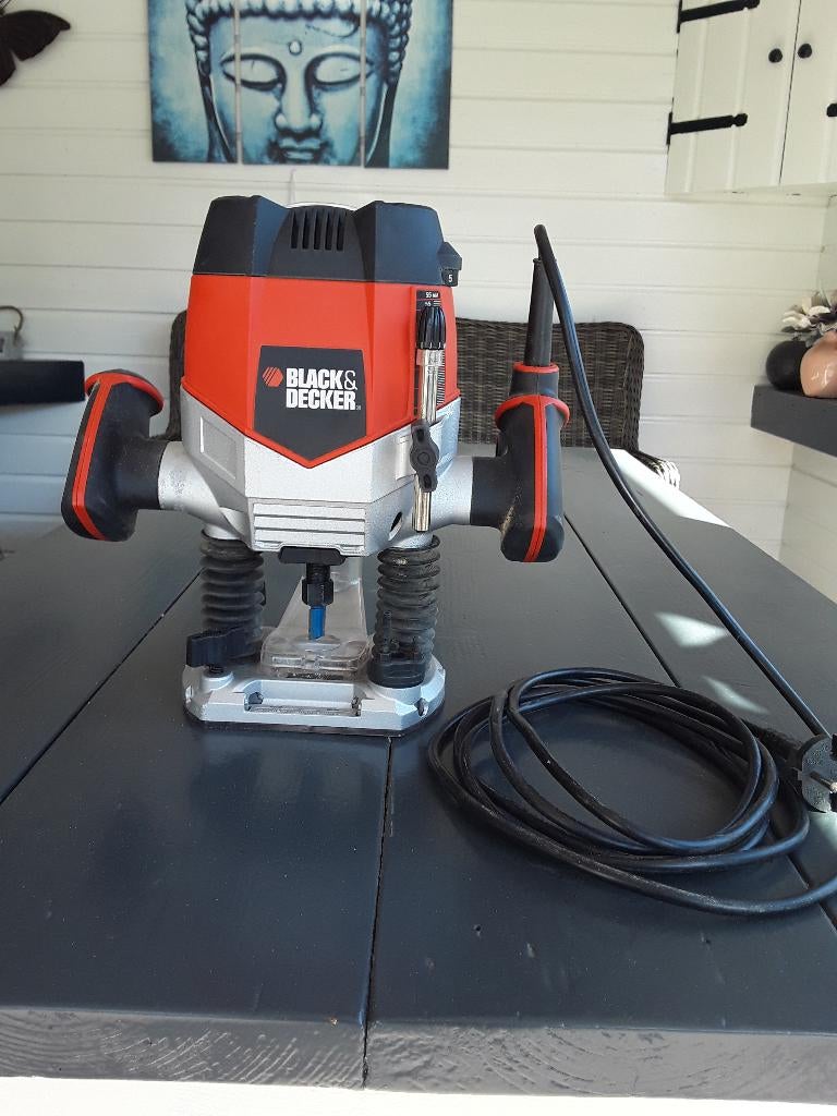 Bovenfrees, Ophalen, Gebruikt, Black & Decker, Bovenfrees