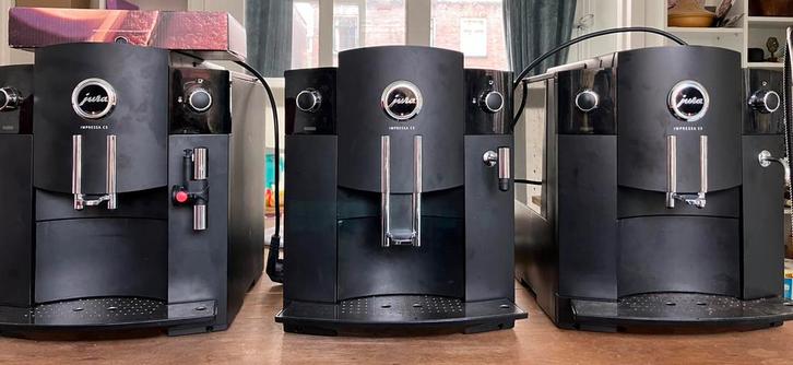 Jura Impressa C5, Witgoed en Apparatuur, Koffiezetapparaten, Gebruikt, Gemalen koffie, Koffiebonen, Espresso apparaat, 2 tot 4 kopjes