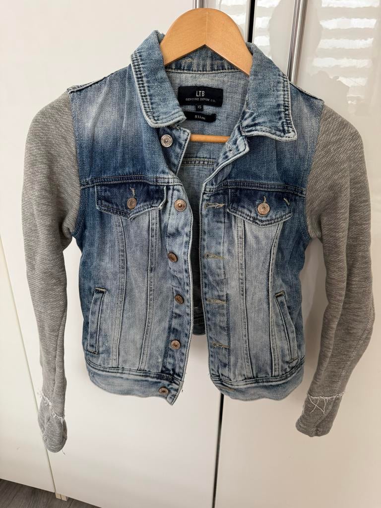 Spijkerjasje LTB maat XS, Ophalen of Verzenden, Gedragen, Maat 34 (XS) of kleiner, Blauw