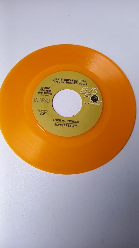 Elvis Presley  , single - Love me tender / Loving you, Ophalen, Zo goed als nieuw, Pop