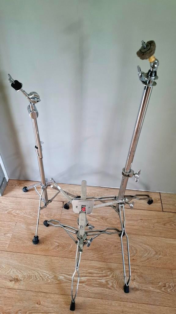 Premier drumstatieven: 2x bekken, 1x snaredrum, Muziek en Instrumenten, Ophalen, Gebruikt, Premier