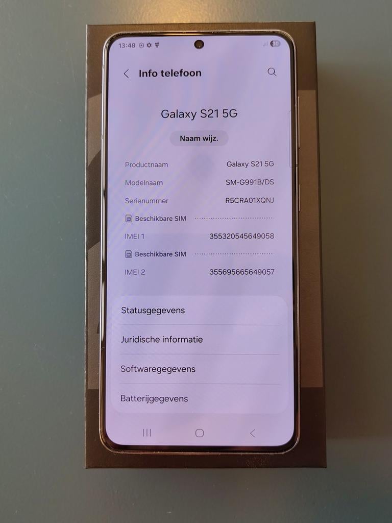 Samsung Galaxy S21 5G, 128 gb, Telecommunicatie, Mobiele telefoons | Samsung, Gebruikt, Zwart, Touchscreen, Ophalen of Verzenden