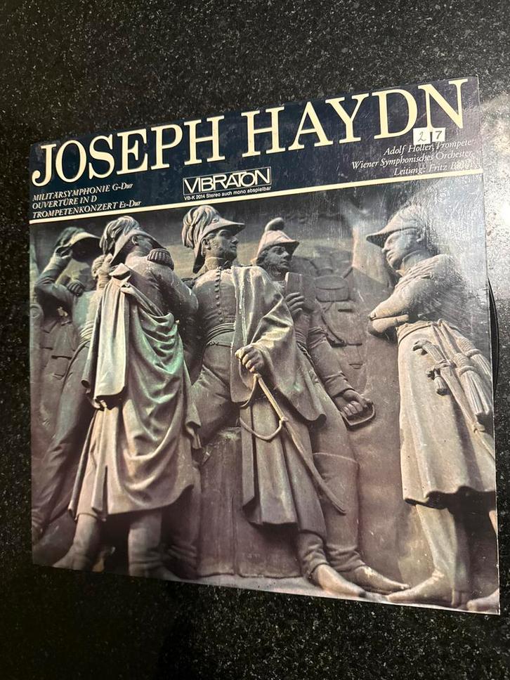 Joseph Haydn: Militaire Symfonie, Trompetconcert (LP), Cd's en Dvd's, Vinyl | Klassiek, Gebruikt, Classicisme, Orkest of Ballet