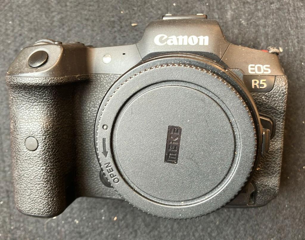 Z.g.a.n. Canon R5 body 9500 clicks = <2% shutter wear, Audio, Tv en Foto, Fotocamera's Digitaal, Canon, Spiegelreflex, Canon, Ophalen of Verzenden