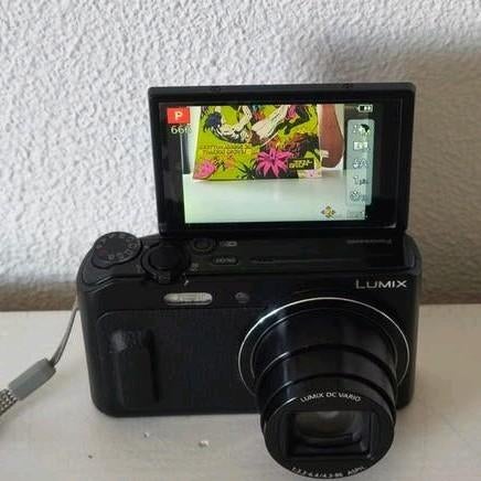 Panasonic Lumix DMC-TZ57 selfie Vario Compact Camera, Compact, Ophalen of Verzenden, Zo goed als nieuw, 16 Megapixel