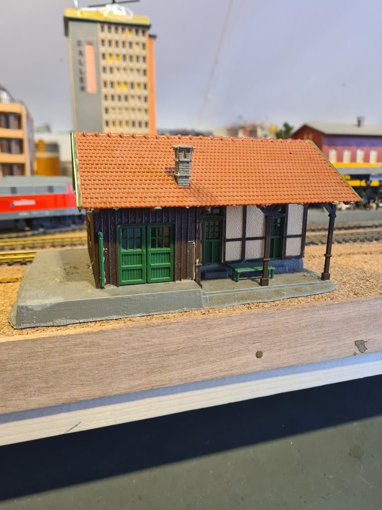 Quick station Uderns H0, Faller,Pola,Vollmer, Ophalen of Verzenden, Gelijkstroom of Wisselstroom, Brug, Tunnel of Gebouw, Overige merken