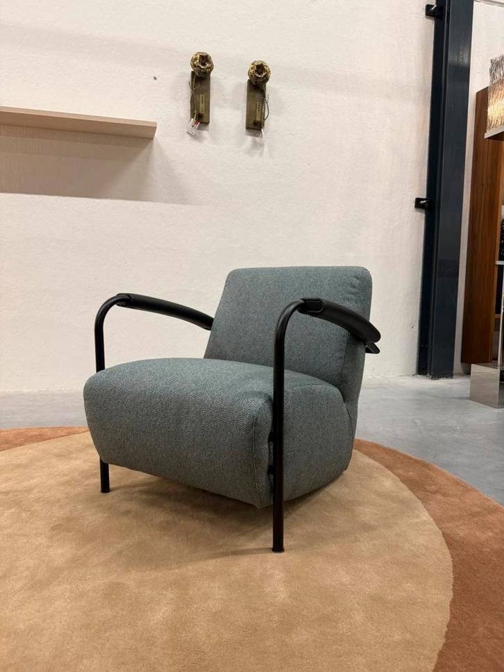 Nieuw Leolux Scylla Fauteuil Nomad stof Design stoel, Huis en Inrichting, Fauteuils, Nieuw, Stof, 75 tot 100 cm, Ophalen of Verzenden