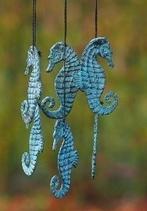 windgong / brons / ZEEPAARD, Huis en tuin decoratie Marie, Nieuw, Info@huisentuindecoratiemarie.nl, Peize