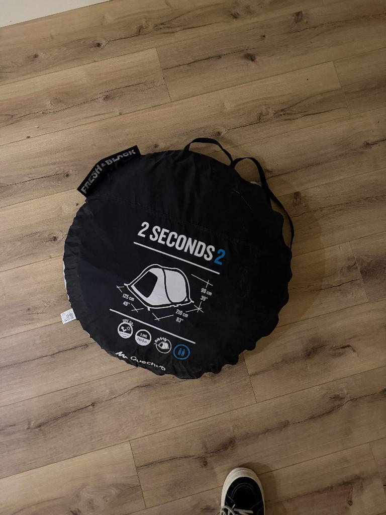 Quechua Decathlon 2 sec tent 2 persoons, Ophalen, Nieuw, Tot en met 2