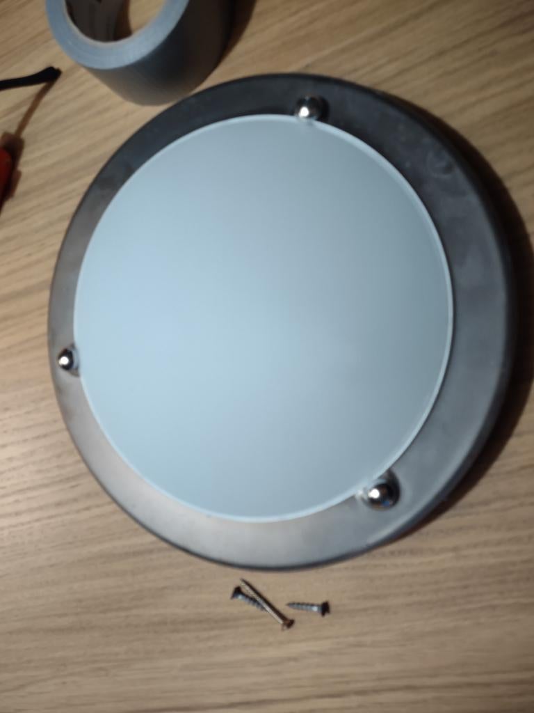 Plafondlamp Gamma, Ophalen of Verzenden, Zo goed als nieuw, Glas