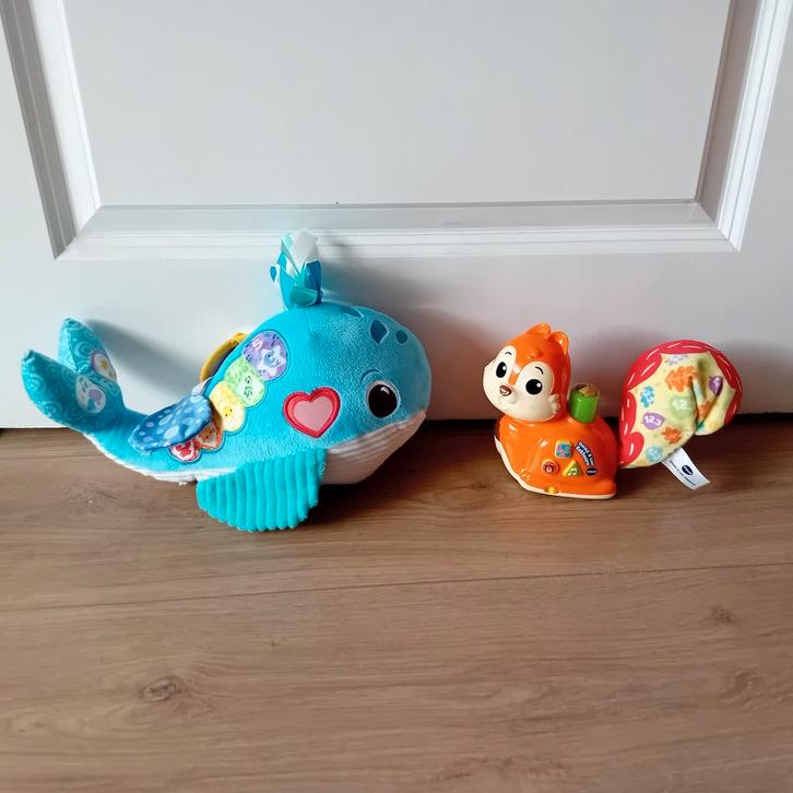 Vtech walvis en eekhoorn, Kinderen en Baby's, Speelgoed | Vtech, Ophalen of Verzenden