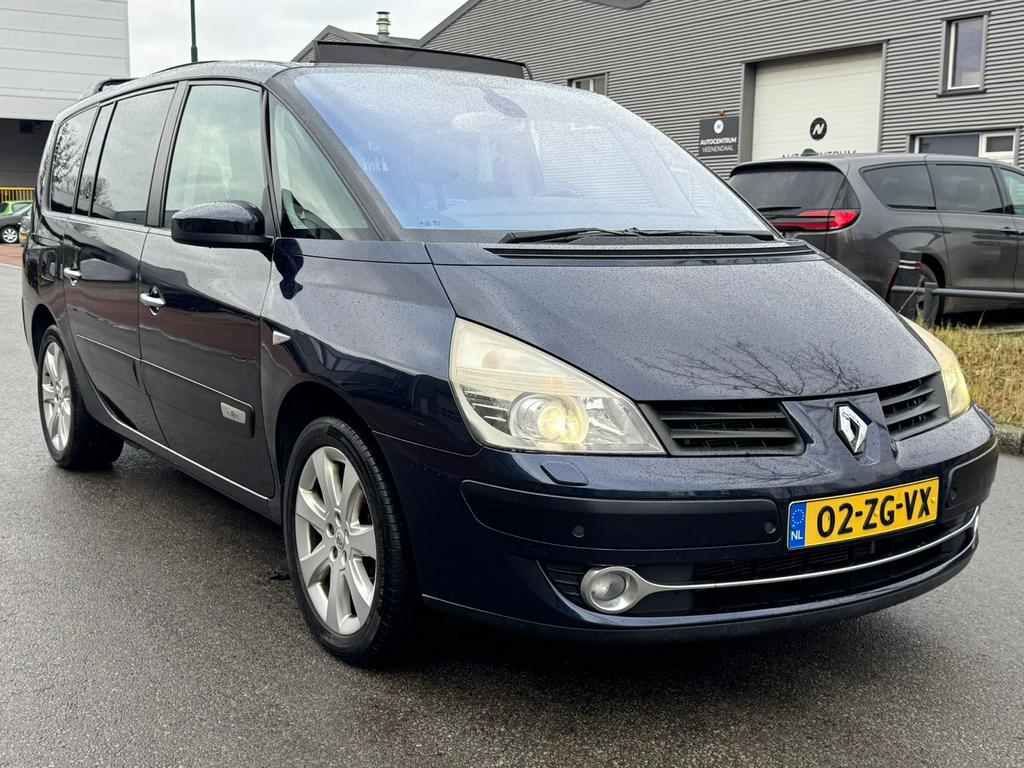 Renault Grand Espace 3.5 V6 Initiale 2008 Blauw youngtimer, Zwart, 2000 kg, Blauw, 7 stoelen
