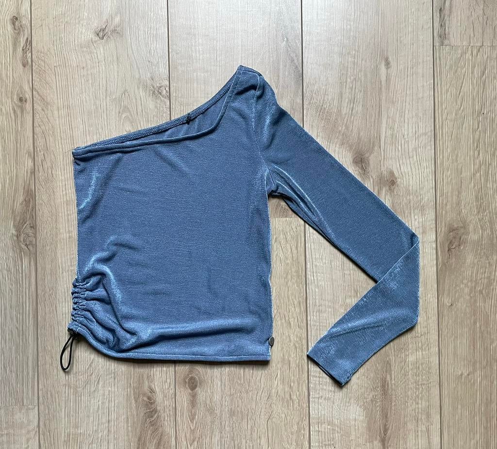 Off shoulder shirt Frankie & Liberty maat 12/146, Ophalen of Verzenden, Zo goed als nieuw, Meisje, Shirt of Longsleeve