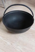 zware ijzeren pan, Gebruikt, Minder dan 30 cm, Rond, Ophalen of Verzenden
