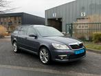 Skoda Octavia 2.0 TDI  RS CR 125KW Dsg TAXI KLAAR, Auto's, Euro 5, Zwart, 4 cilinders, Lichtsensor