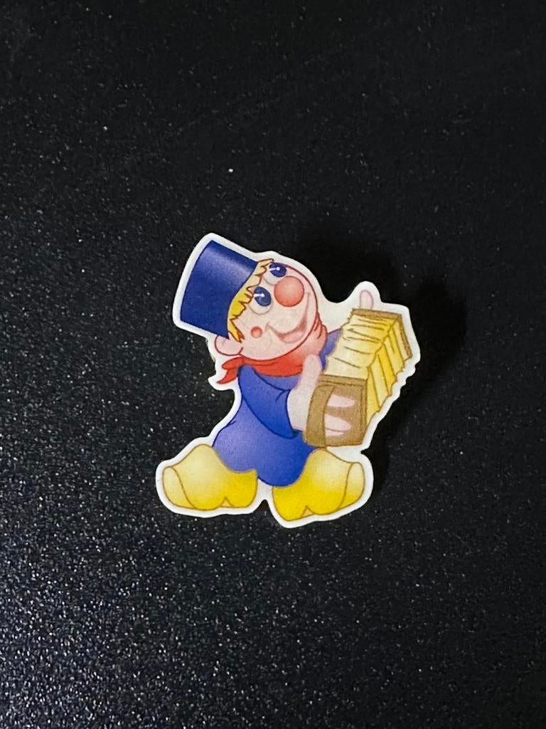 Efteling pin boer carnaval festival, Ophalen of Verzenden, Zo goed als nieuw, Button of Speldje