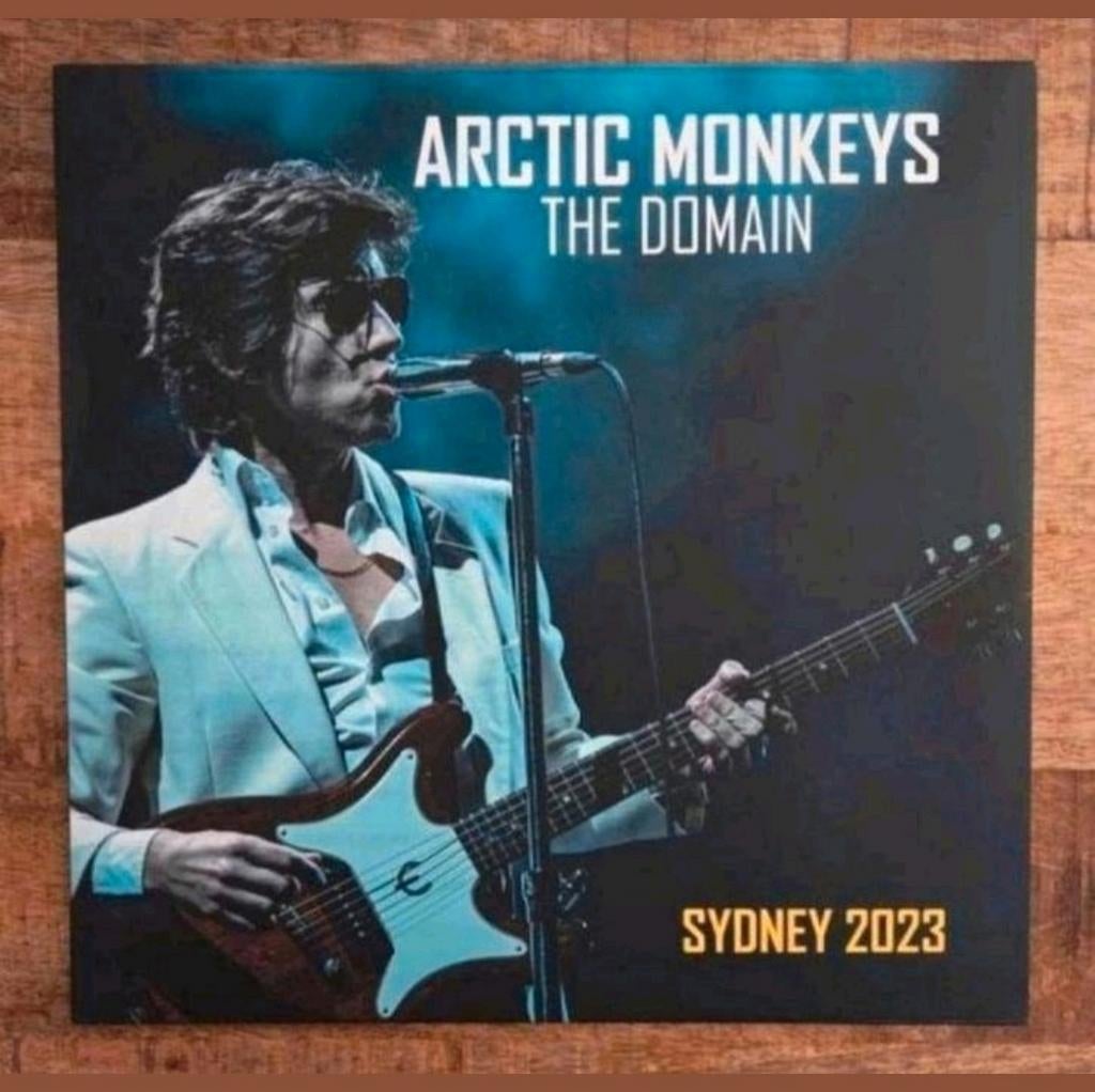 Lp arctic monkeys the domain sydney 2023, Cd's en Dvd's, Vinyl | Rock, Ophalen of Verzenden, Zo goed als nieuw, 12 inch