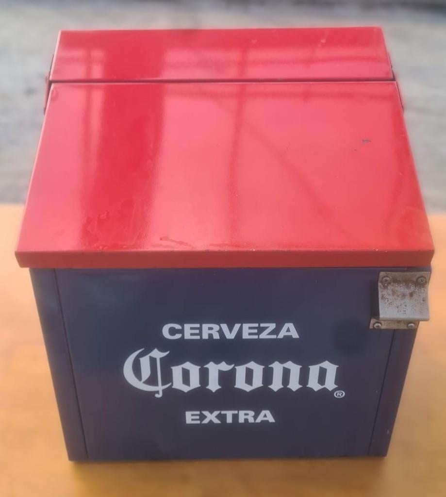 Koelbox Corona extra 40 x 40 cm, Verzamelen, Biermerken, Ophalen, Zo goed als nieuw, Overige typen, Overige merken