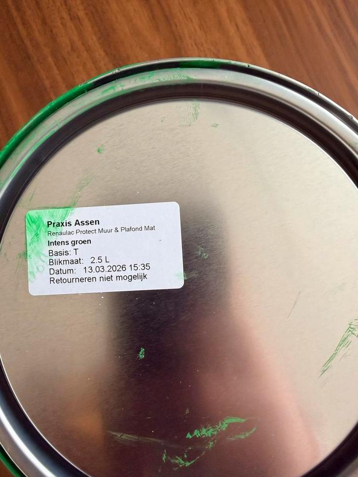 Renaulac Protect Muur & Plafond Mat - Intens groen, Doe-het-zelf en Verbouw, Verf, Beits en Lak, Nieuw, Verf, Minder dan 5 liter