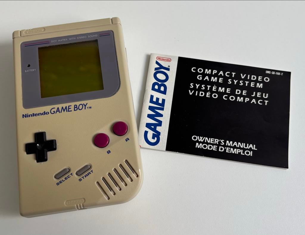 Nintendo Game Boy Classic - Originele DMG-01 Console, Verzenden, Gebruikt, Game Boy Classic