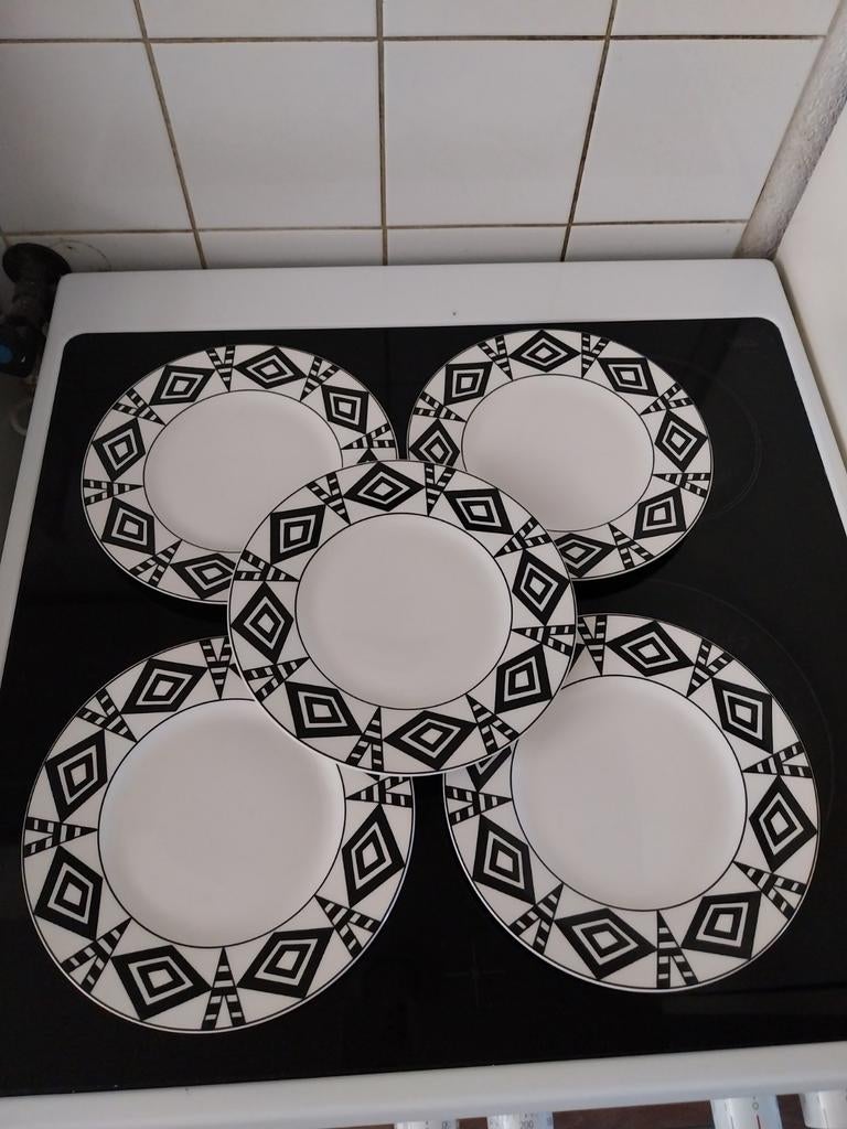 Villeroy & Boch Timbuktu ontbijtborden, Huis en Inrichting, Keuken | Servies, Ophalen of Verzenden, Zo goed als nieuw, Bord(en)