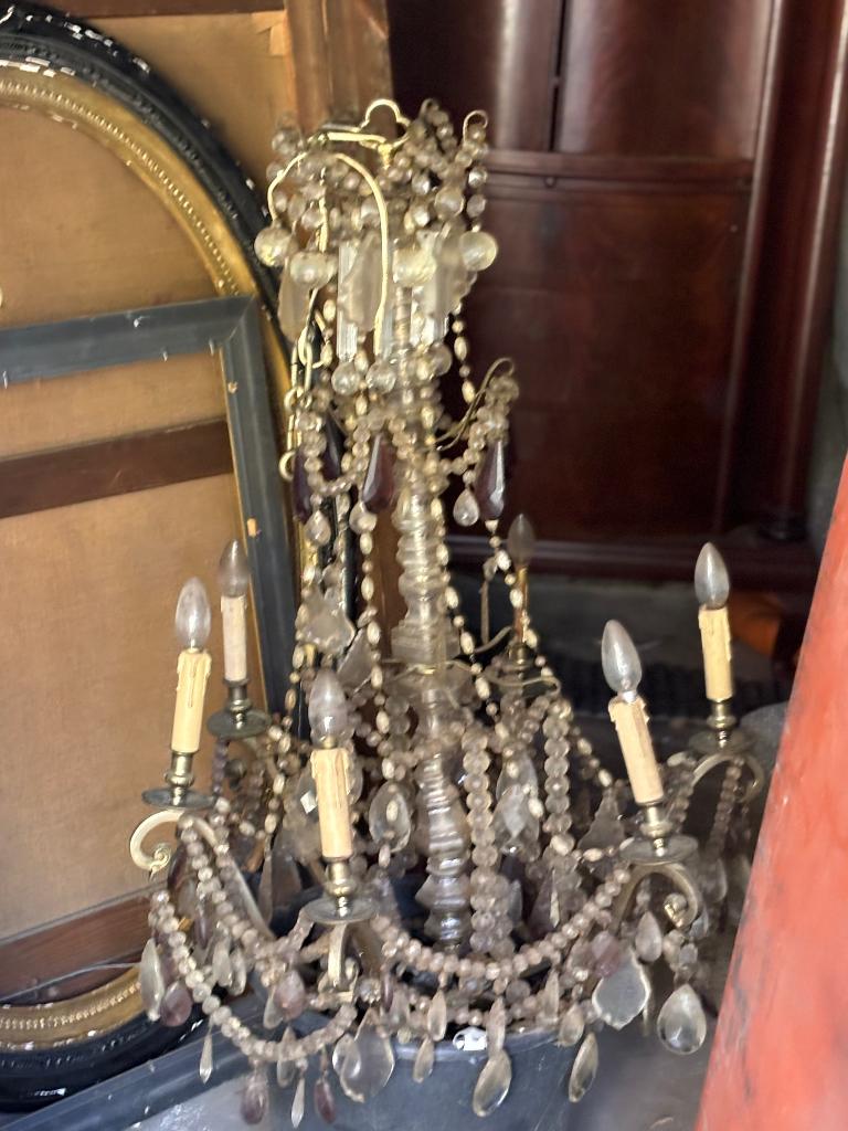 kroon luchter antiek kapitaal, Antiek en Kunst, Ophalen