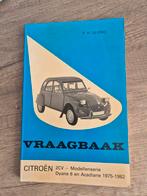 Vraagbaak Citroën 2CV, Dyane 6 en Acadiane 1975-1982, Ophalen of Verzenden, Citroën