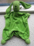 Limegroen badstof konijn merk Peppa  ca 36 cm kruin/kruis, Ophalen of Verzenden, Gebruikt, Konijn