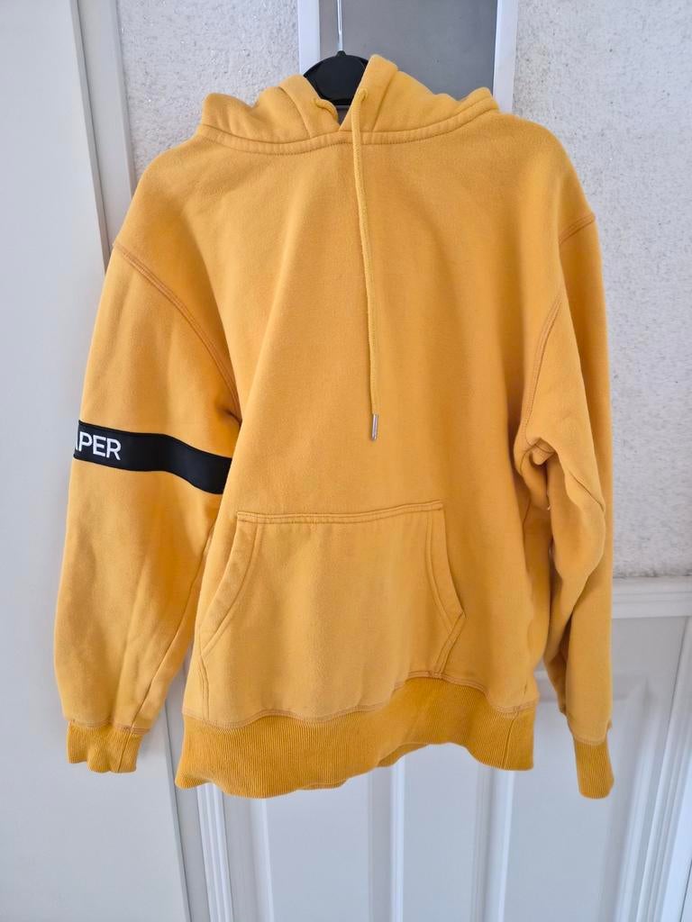 Daily Paper hoodie geel maat M - Gedragen jongens trui, Ophalen of Verzenden, Gedragen, Maat 48/50 (M), Overige kleuren