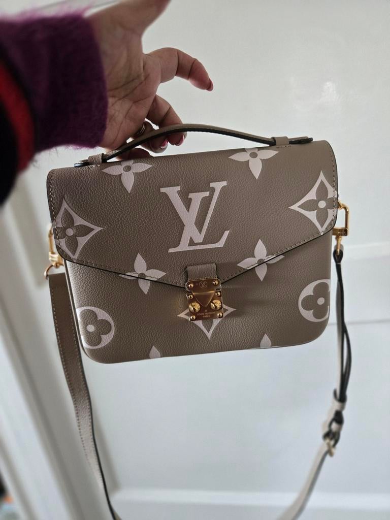 Metis Taupe Hand-/Crossbodytas, Verzenden, Nieuw