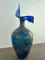 Mondgeblazen Kunstglas Vaasje - Jack in the Pulpit Design, Ophalen of Verzenden